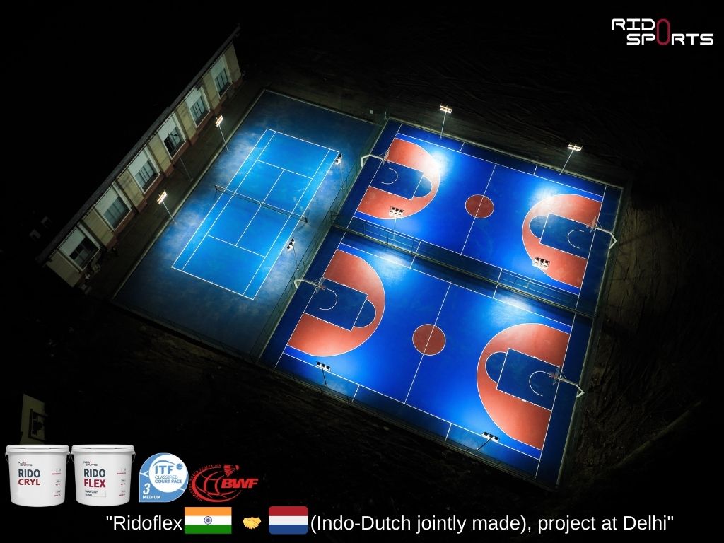 Acrylic Sports Flooring